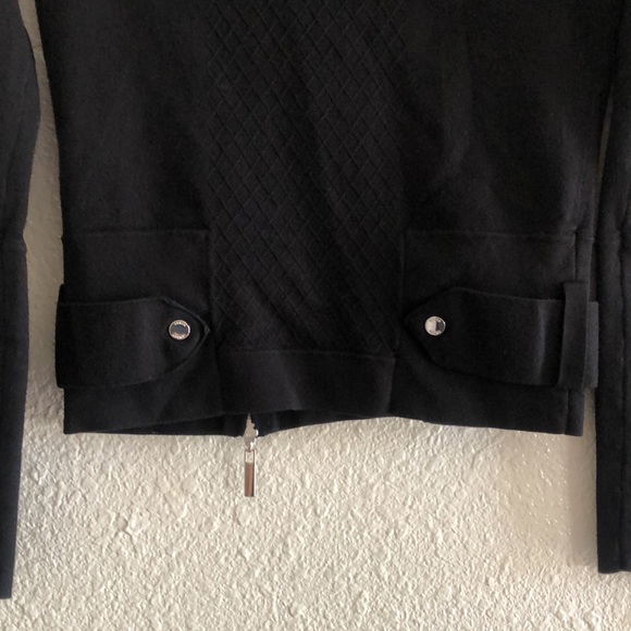 KAREN MILLEN ENGLAND BLACK JACKET/PREOWNED - Picture 15 of 17